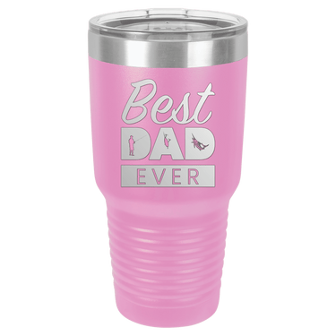 Best Dad Ever Fishing 30oz Ringneck Tumbler